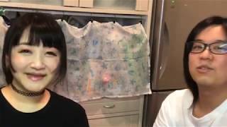 清水愛　家からディナー放送　7月1日