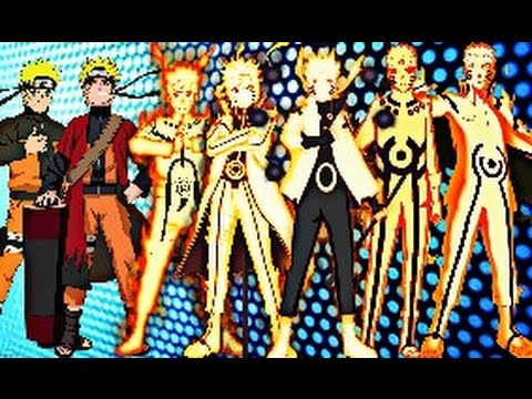Naruto Uzumaki - All Evolutions