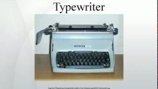 Typewriter