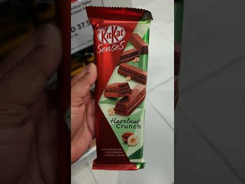KitKat Hazelnut crunch #kitkat #mybreak #kitkatbreak #shortfeed #uniquefood #foodreview #uniqueshort