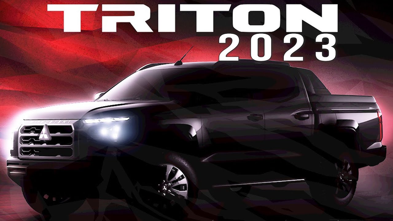 Xem trước thiết kế của Mitsubishi Triton 2023 sắp ra mắt
