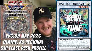 Yugioh May 2026 Olathe, KS Regional 5th Place Deck Profile - Kewl Tune - Dante Silano