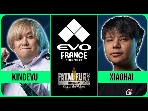 Evo France 2025: FATAL FURY: City of the Wolves | Kindevu vs xiaohai | Grand Finals
