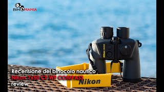 Binocolo nautico Nikon CF WP GLOBAL COMPASS (with english subtitles)