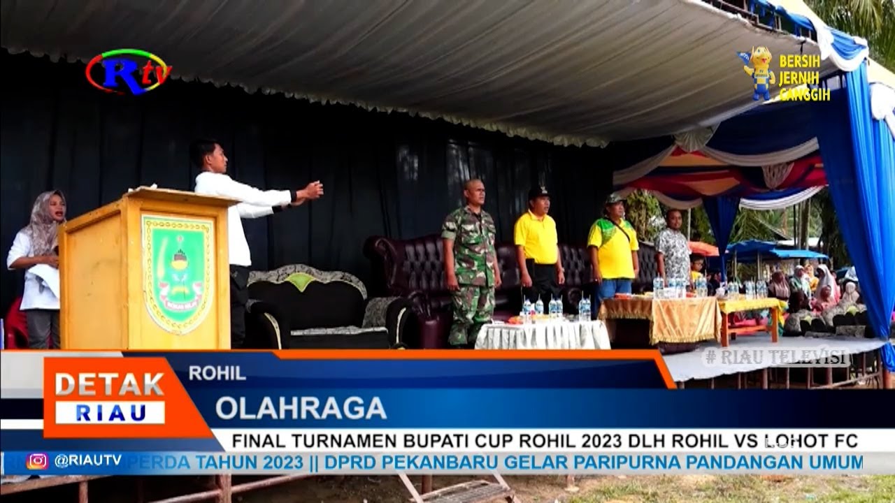 FINAL TURNAMEN BUPATI CUP ROHIL 2023 DLH ROHIL VS LOHOT FC