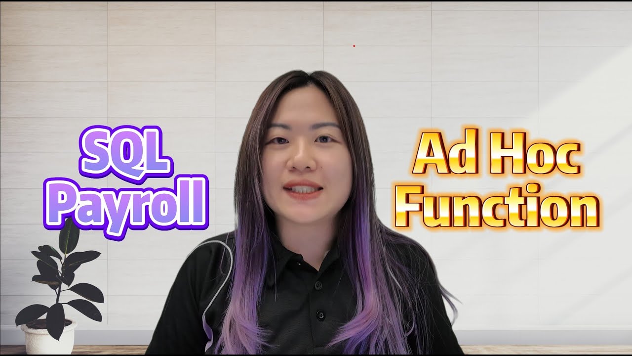 SQL Payroll | 员工预支薪水 𝐀𝐝-𝐇𝐨𝐜 𝐏𝐚𝐲𝐫𝐨𝐥𝐥 要怎样做呢?