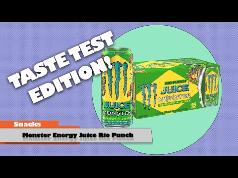 Nerd Tasting – Monster Energy Juice Rio Punch