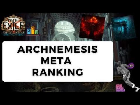 [PoE 3.17] Best Archnemesis League Starters Meta Overview, No Surprise who is at #1