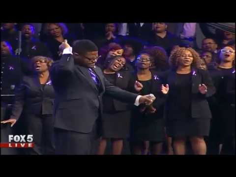 Bishop William Murphy III Ministering in Song at Bishop Eddie Long's Memorial Service
