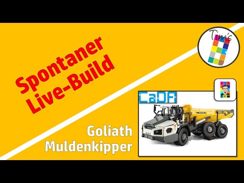 Live-Build: CaDA Master C61054W - Articulated Dump Truck