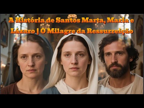 A História de Santos Marta, Maria e Lázaro | O Milagre da Ressurreição