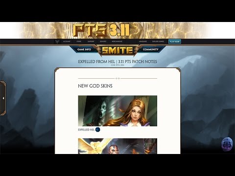 Smite, Expelled from Hel, PTS Patch Notes: 3.11, 15-06-16