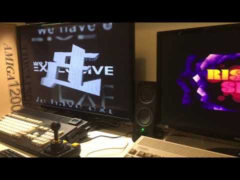 Warp 1260 VS Vampire V1200 Amiga 1200 Pure Power teaser/clip