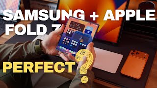 Galaxy Z Fold 7 x Apple Ecosystem – The Perfect Work Combo?