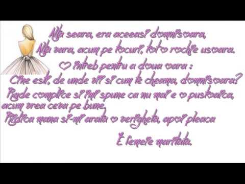 Rashid & Gabriel Cotabiţă - Domnişoară ( versuri )