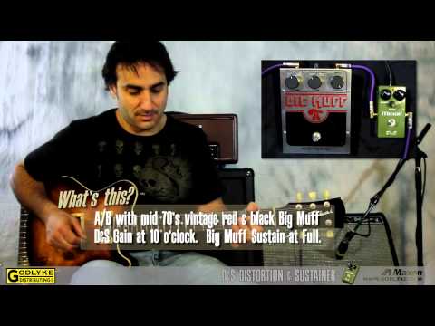 PIMPIN PEDALS' - Maxon D&S Distortion Sustainer Pedal