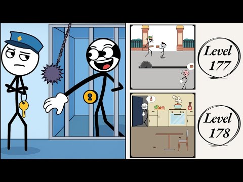 Thief Puzzle: Level 177 , 178 – How to Solve? (Walkthrough)