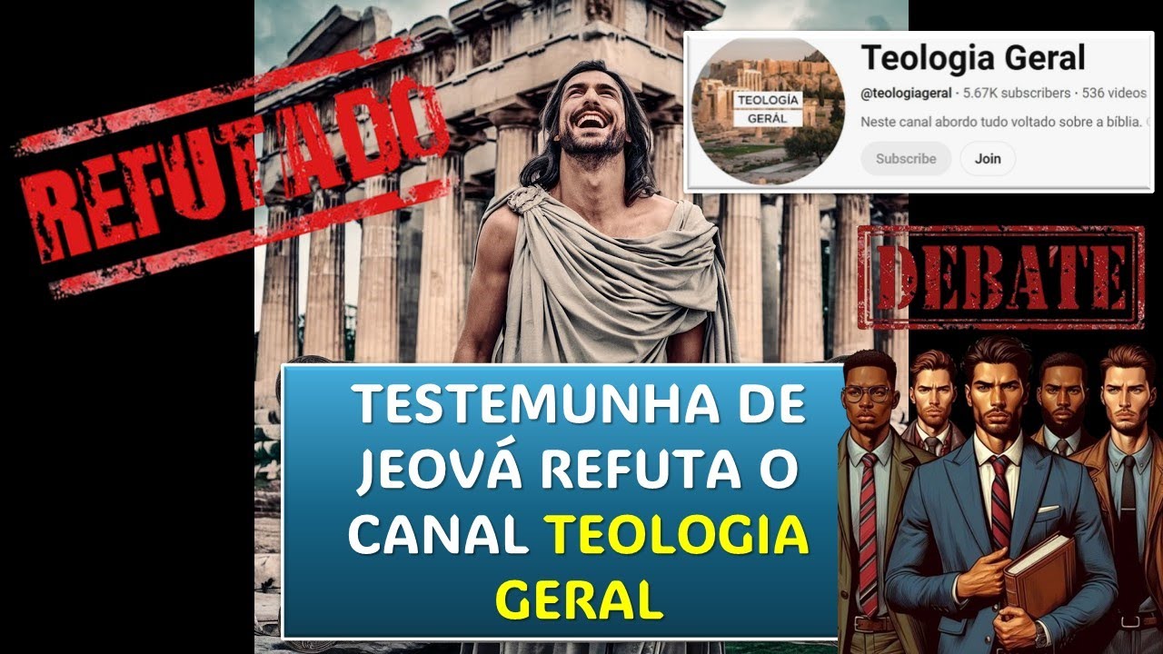 Testemunha de Jeová refuta o canal TEOLOGIA GERAL (2Pe 1:4 e TRINDADE)