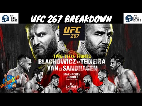 UFC 267 Fight Island Breakdown | Taka Mhandu | Energized Show