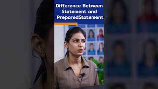 difference between Statement interface and PreparedStatement