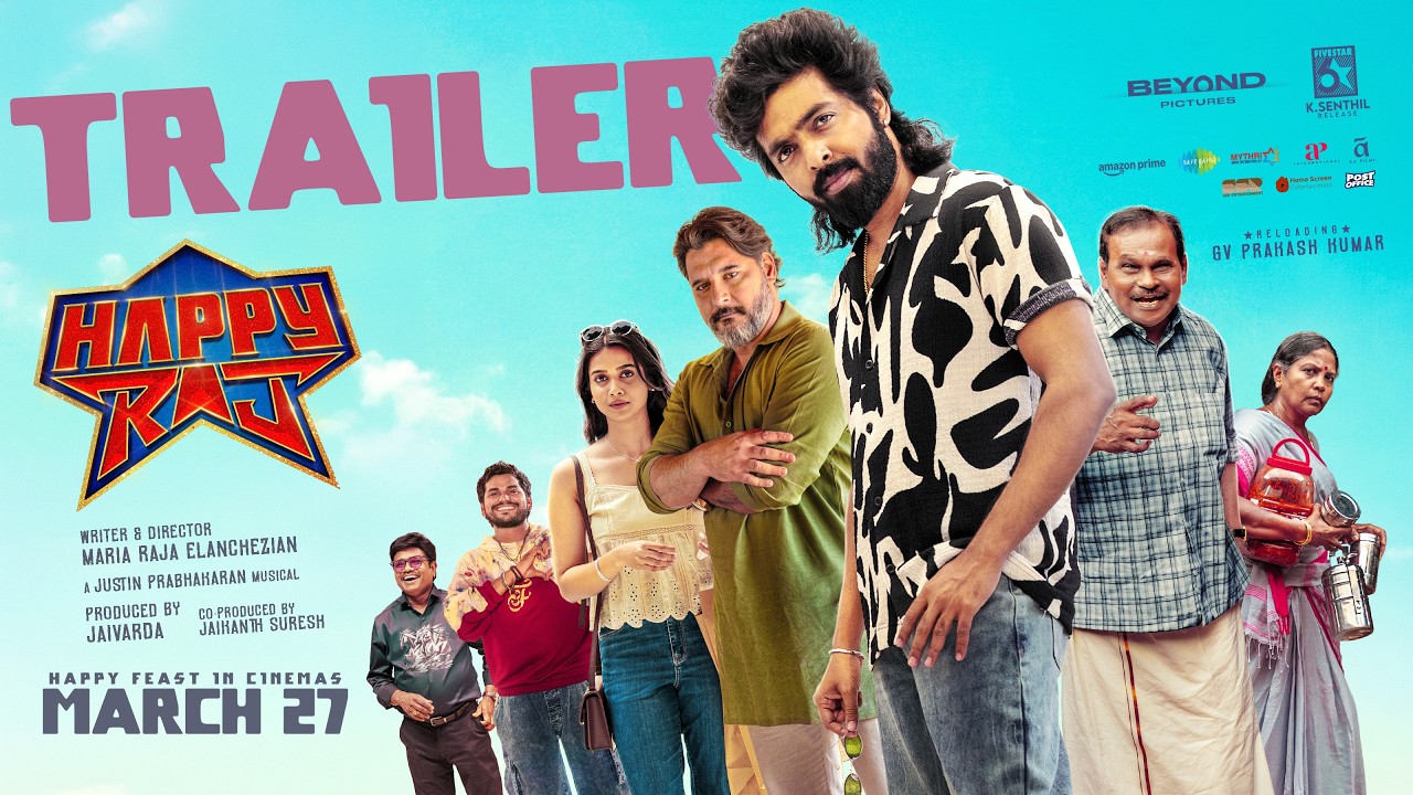 Happy Raj - Official Trailer | GV Prakash | Abbas | Sri Gouri Priya | Maria Raja Elanchezian