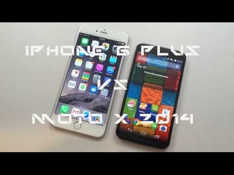 Moto X 2014 vs iPhone 6 Plus Comparison