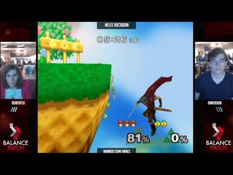 NE Melee Arcadian 5 - bonfire10 (Sheik) vs. Dimension (Marth) - SSBM WSF