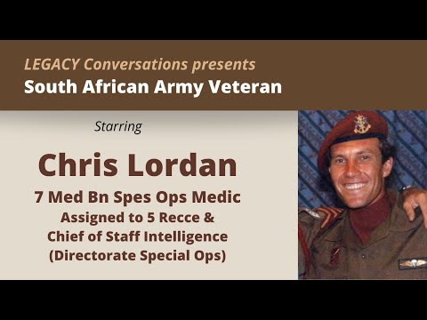 Legacy Conversations - Chris Lordan - 7 Medical Bn - Spes Ops Medic