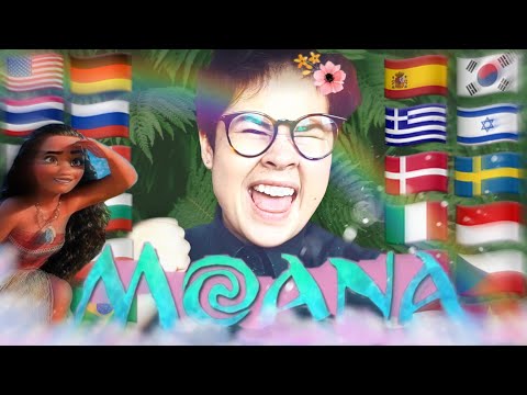 *REMASTERED*  1 DISNEY Song 24 LANGUAGES | Moana - How Far I'll Go | Cody Ruf