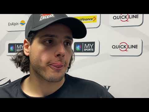 Interview mit Andy Ritz zum Spiel EHC Visp - HC La Chaux-de-Fonds (3:4 n.V)