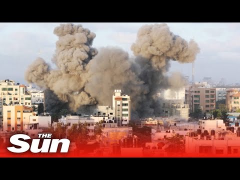 IDF bombards Gaza with airstrikes after more than a week of Israel-Hamas fighting