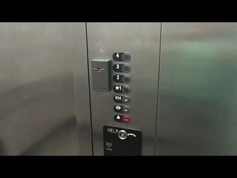 Epic Motor! ThyssenKrupp Oildraulic Elevator - The 4 Story Tall Building - West Des Moines, IA