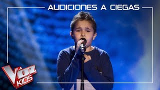 Abel Bernal canta 'A mis queridos Reyes Magos' | Audiciones a ciegas | La Voz Kids Antena 3 2019