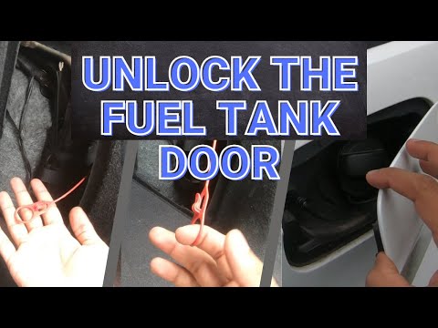 How to Unlock the Fuel Tank Door Manually in AUDI | VW| Skoda| Seat| |DIY|