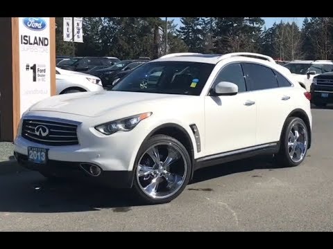 2013 Infiniti FX37 W/ Moonroof, Heated Seats, Nav Review| Island Ford