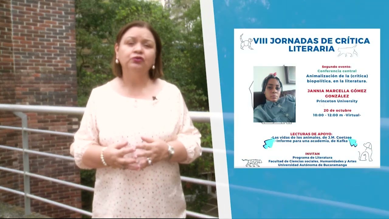 Lección inaugural del programa de Literatura - Primer semestre de 2022