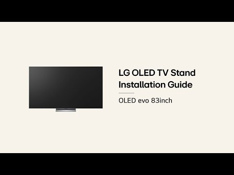 LG OLED TV : Installation Guide – G5 83
