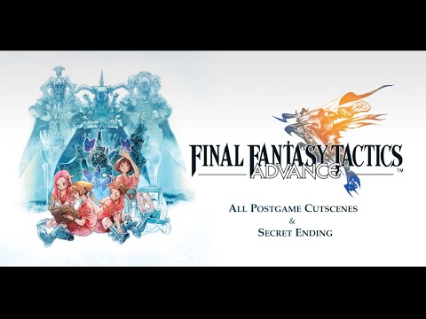 Final Fantasy Tactics Advance (GBA) - All postgame cutscenes + Secret Ending