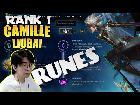 LiuBai Camille vs Irelia - Rank 1 Camille LiuBai Stream
