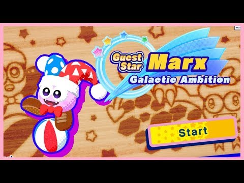 Kirby Star Allies | Guest Star Marx : Galactic Ambition (No Commentary Playthrough)