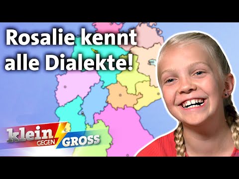 Rosalie (11) speaks fluent dialect! | Little vs. Big