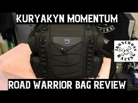 Kuryakyn Momentum Road Warrior Bag Review on a Harley Davidson Road King