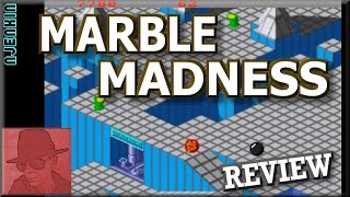 AMIGA : Marble Madness - with Commentary !!