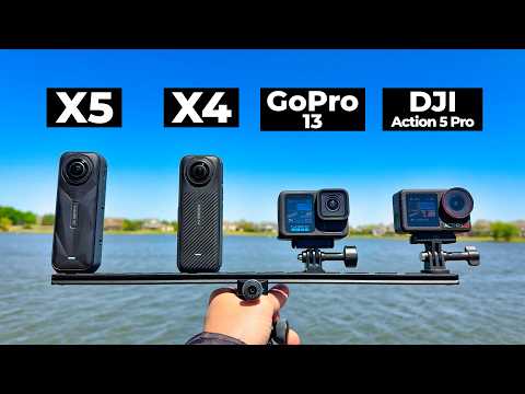 Insta360 X5 vs. X4 vs. GoPro 13 vs. DJI Action 5 Pro