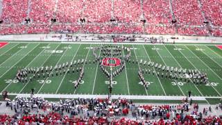 Ohio State Marching Band HALLOWEEN "Halftime Horrors" Show October 29 2016 OSU vs NW