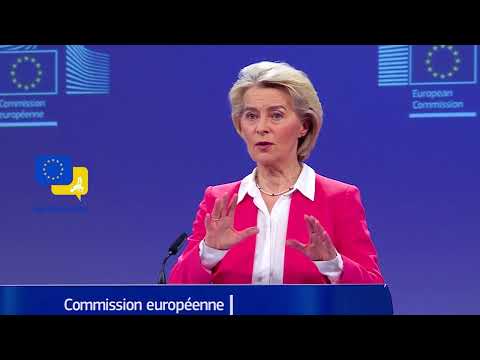 Video Thumbnail: Von der Leyen: No Peace Without Strength! EU Commits €90 Billion to Ukraine’s Fight and Future!