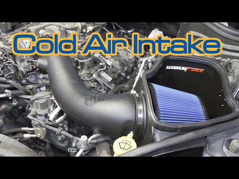 Jeep Grand Cherokee WK2 3.6 V6 aFe CAI Intake Sound Comparison Pentastar