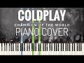 Coldplay - Champion Of The World piano cover | instrumental Coldplay - Champion Of The World piano cover | instrumental
