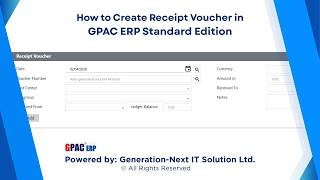 Receipt Voucher
