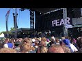 FEAR - Getting the brush - Riot fest 2018